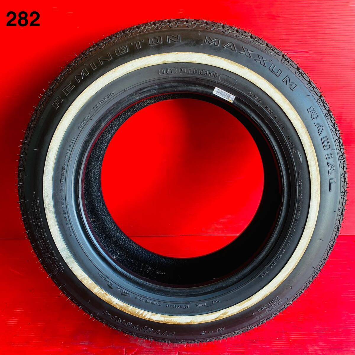 REMINGTON MAXXUM RADIAL 175/75R14 外国産 2006年式 パンク修理なし ビード切れなし 汚れあり 1本拍卖