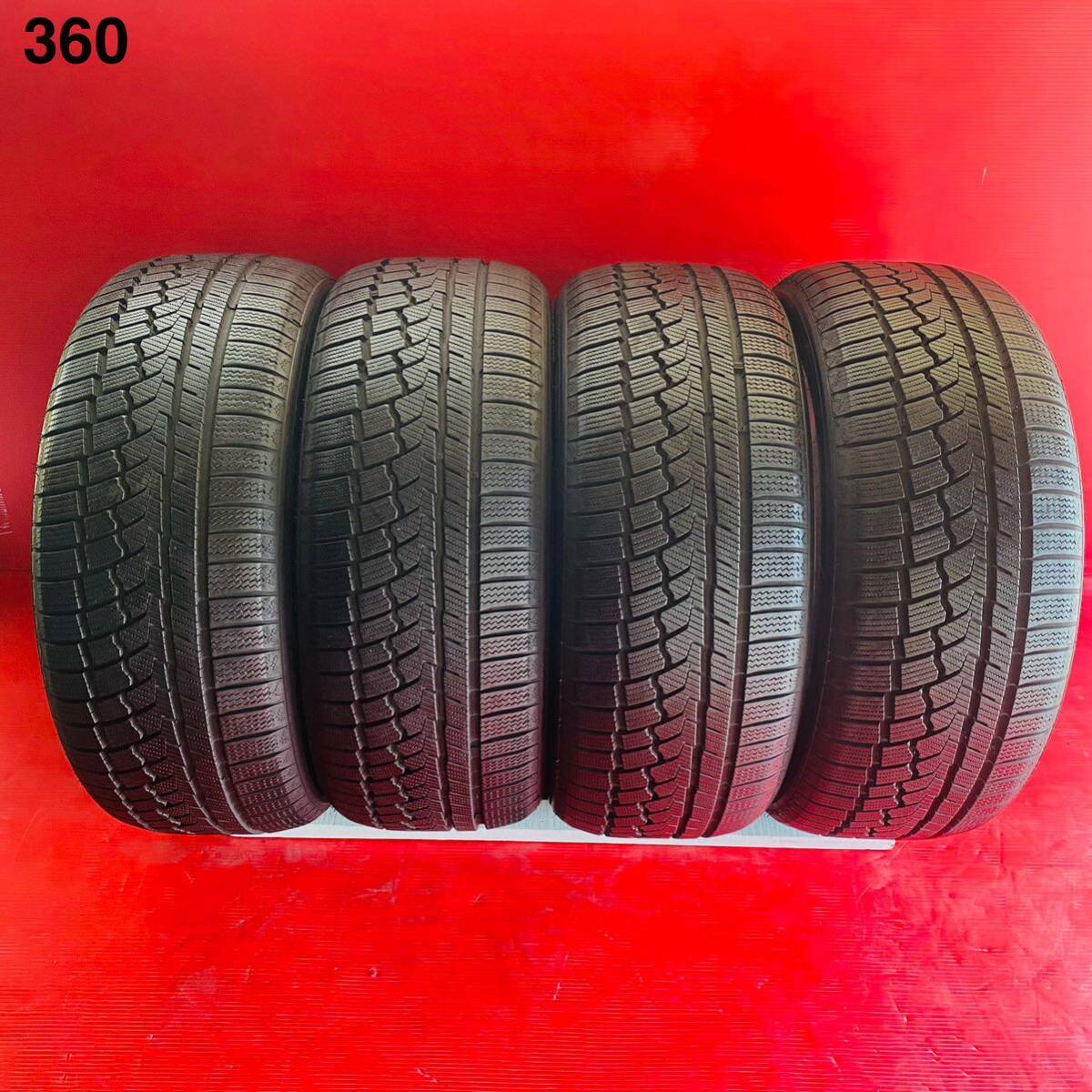 ZEETEX WH1000 235/50R17 外国産 2019年式 パンク修理なし ビード切れなし 汚れあり スタッドレスタイヤ 4本セット拍卖