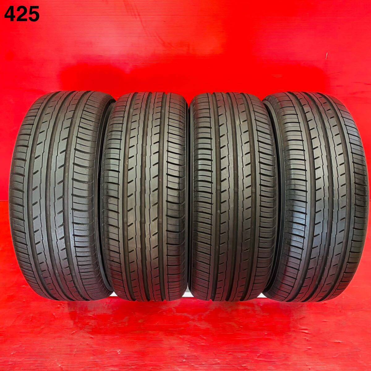 YOKOHAMA BluEarth-Es ES32 215/55R17 国産 2022年式 パンク修理なし ビード切れなし 汚れあり 4本セット拍卖