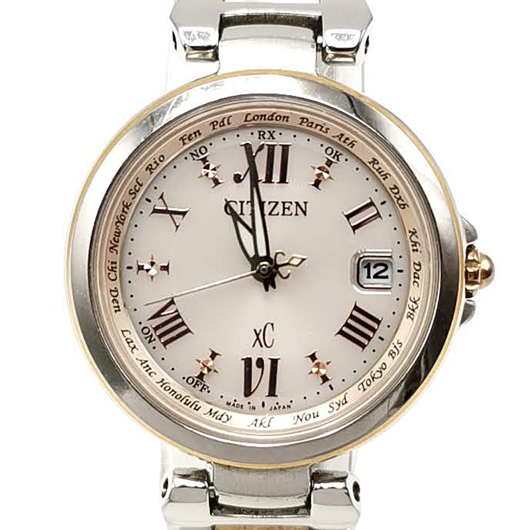 送料無料 シチズン クロスシー XC 腕時計 EC1034-59W ベーシックコレクション エコドライブ アナログ レディース拍卖