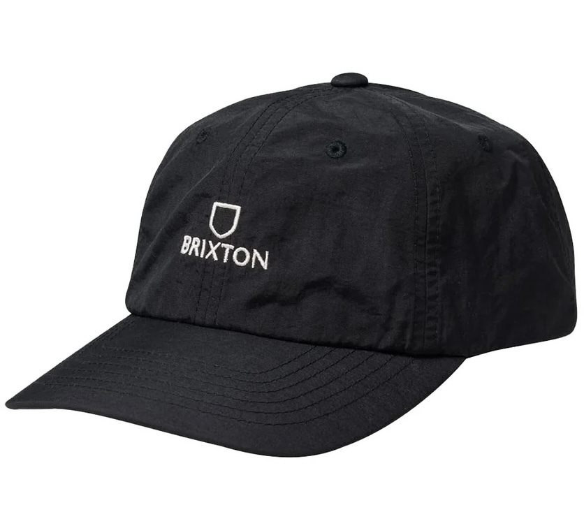 Brixton Alpha LP Hat Cap Black/White Vintage Wash キャップ 拍卖