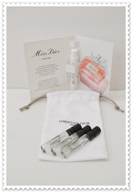 メゾンクリスチャンディオール ラッキー オードゥパルファン2ml×3 ミスディオール パルファン 1ml ミニ巾着 【2409049】拍卖