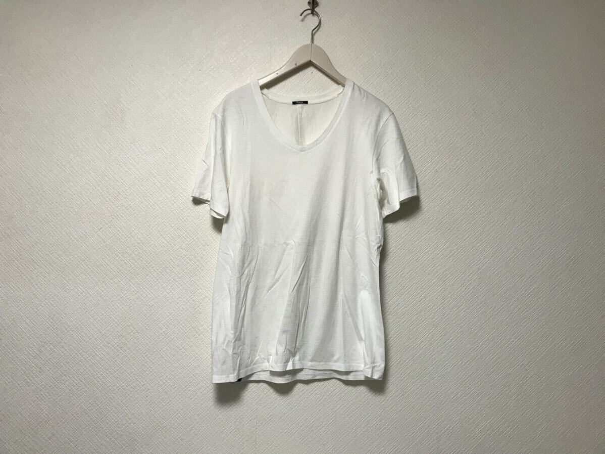 本物デンハムDENHAMコットン半袖Tシャツメンズサーフアメカジミリタリーストリートスケーターワークビジネスドレス白ホワイトMギリシャ製拍卖