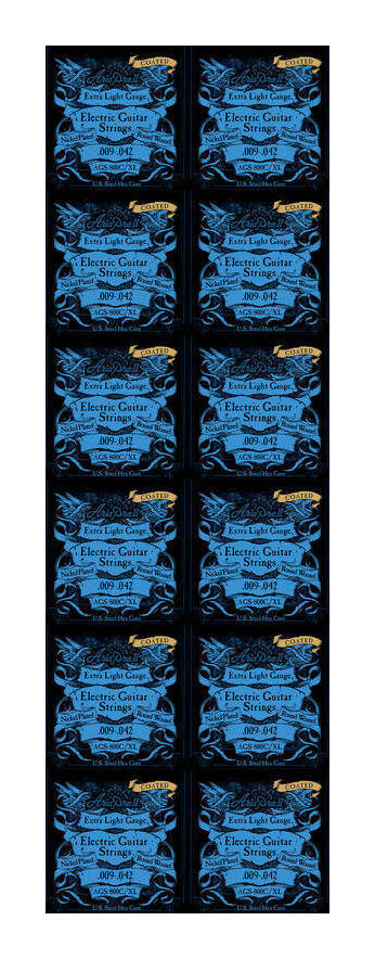 即決◆新品◆送料無料ARIA AGS-800C/XL×12(09-42エレキ /メール便拍卖