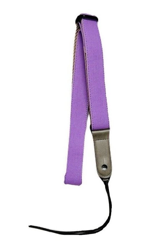 即決◆新品◆送料無料KIWAYA NO.2300 LV ラベンダー 「喜」 帆布 エンドピン仕様 ウクレレ用 ストラップ拍卖