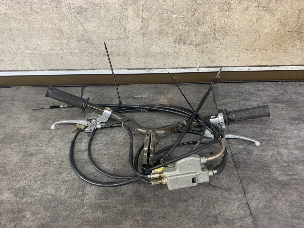 ホンダ スマートディオ AF56-103〜 ハンドル 前後ブレーキ コンビブレーキ 実働車から取り外し HONDA DIO 純正 部品 パーツ拍卖