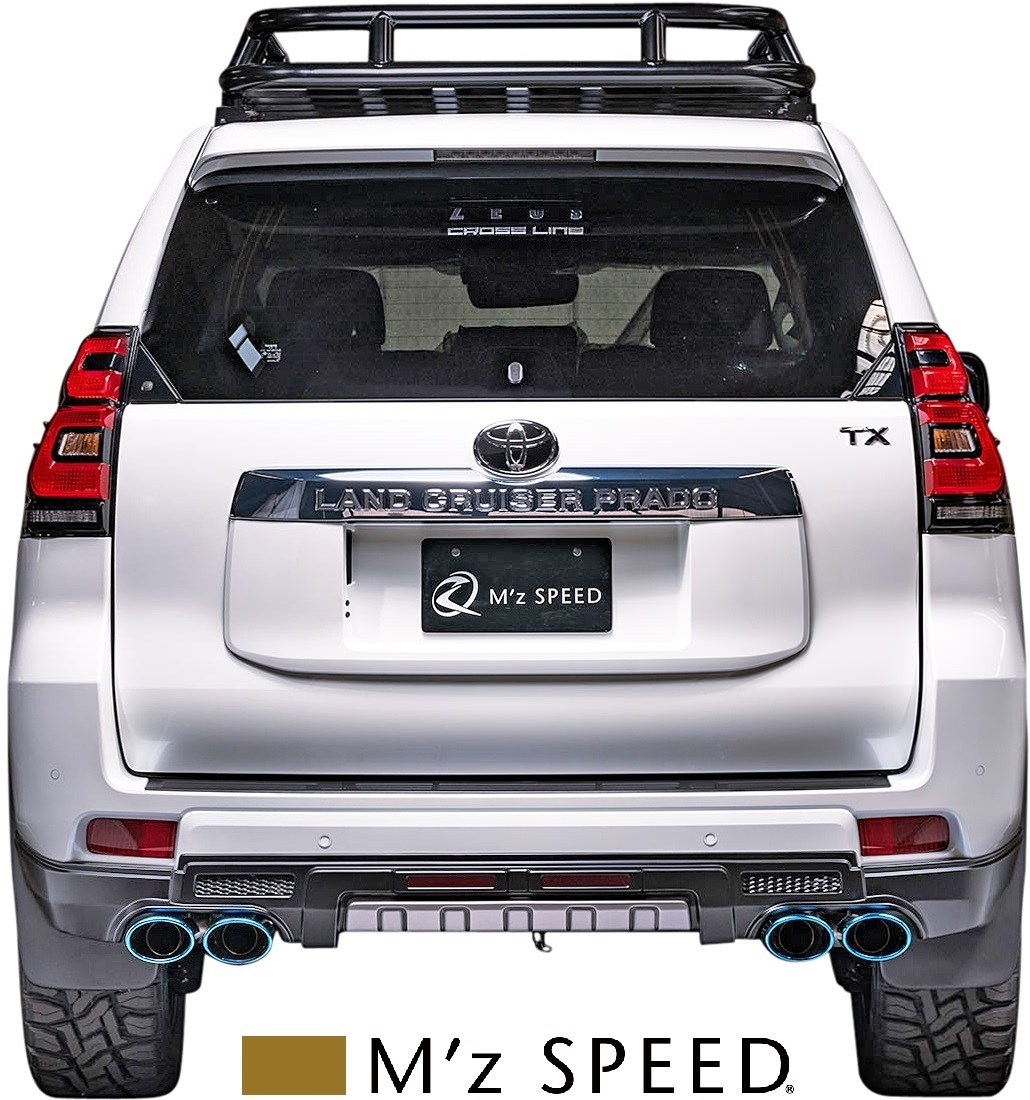 【M’s】TOYOTA 後期 150 ランドクルーザープラド (2017/9-) M'z SPEED CROSS LINE リヤアンダースポイラー エムズスピード 2901-3110拍卖
