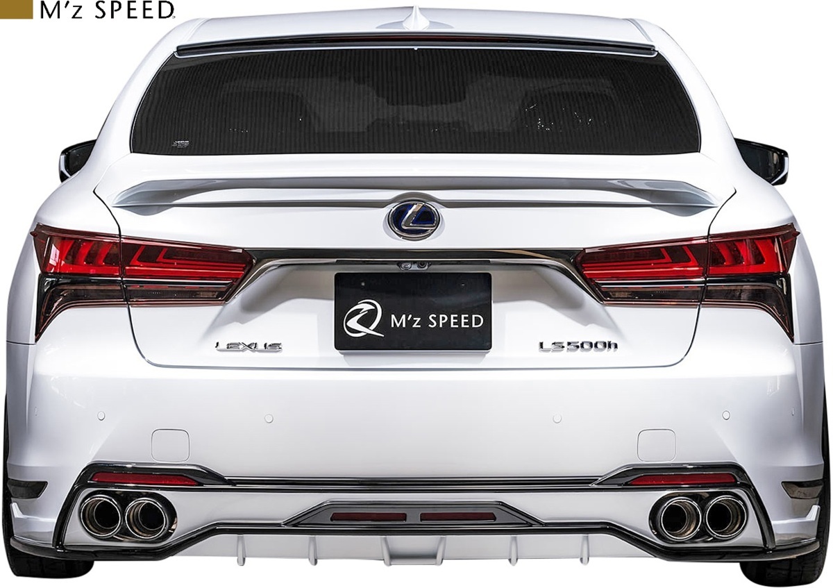 【M’s】LEXUS 50 LS 後期 LS500h F SPORT GVF50 (2020/11-) M'z SPEED リヤアンダースポイラー エムズスピード エアロ 6522-3210拍卖