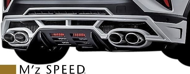 【M's】TOYOTA 前期 C-HR 1200T/4WD (2016/12-2019/9) M'z SPEED 左右4本出しマフラー (MZ79) エムズスピード エキゾースト 外装 2391-0145拍卖