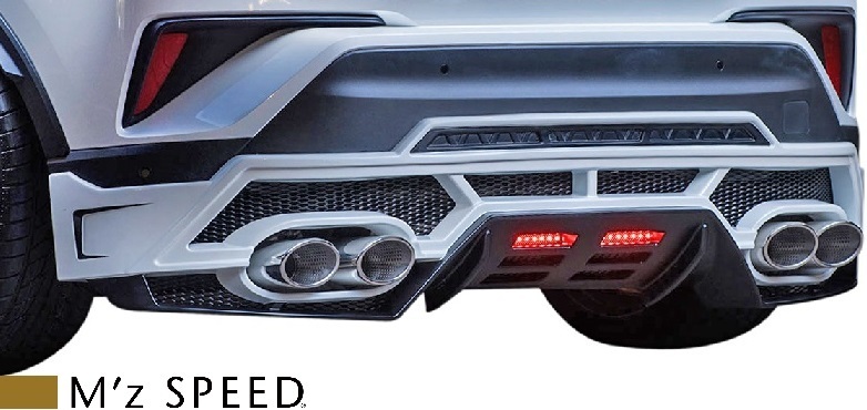 【M's】C-HR 前期 1800/HV 1200T/2WD (2016/12-2019/9) M'z SPEED ステンレス マフラー (MZ78) エムズスピード オーバル EX 2391-0245-01拍卖