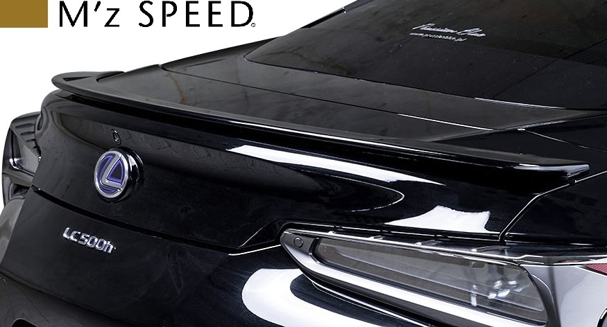 【M's】LEXUS LC LC500/LC500h (2017/4 -) M'z SPEED Purssian Blue リヤウイング レクサスLC FRP製 エアロ URZ100 GWZ100 6561-5110拍卖