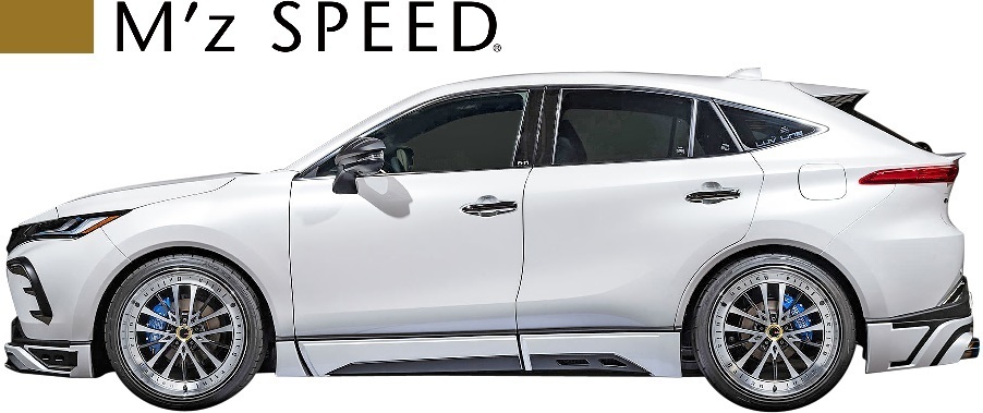 【M’s】トヨタ 80系 ハリアー MXUA80/AXUH80 (2020.6-) M'z SPEED サイドステップ 左右 ABS 未塗装 エムズスピード エアロ 2294-2110拍卖