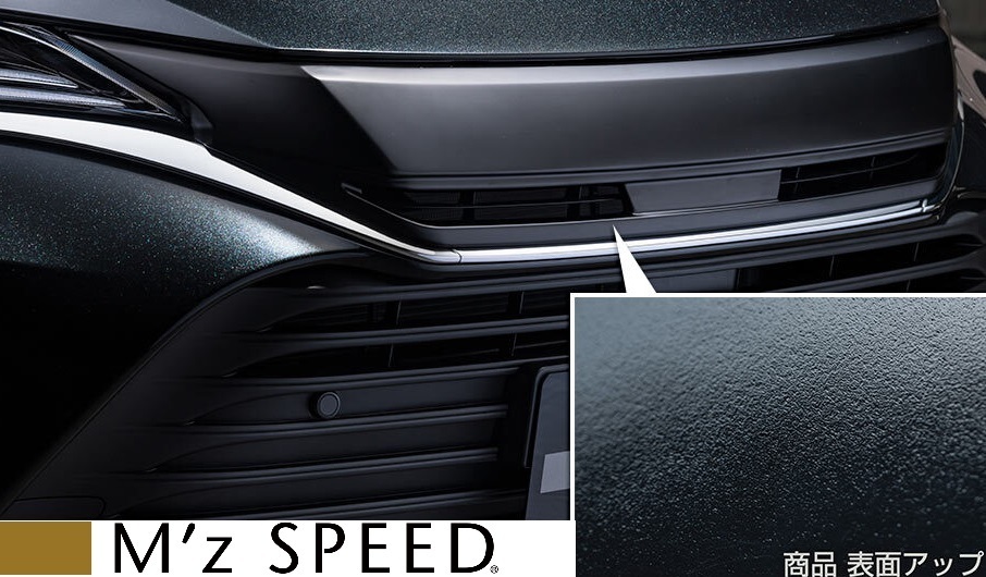 【M’s】TOYOTA 80系 ハリアー MXUA80/AXUH80 (2020.6-) M'z SPEED フロントグリル タイプB (つや消し黒) AES エムズスピード 2294-4510拍卖