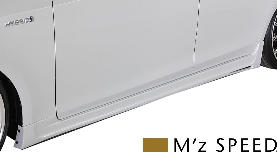 【M's】トヨタ 前期 210 クラウン アスリート (2012/12-2015/9) M'z SPEED サイドステップ 左右 FRP エムズスピード エアロ 6481-2112拍卖