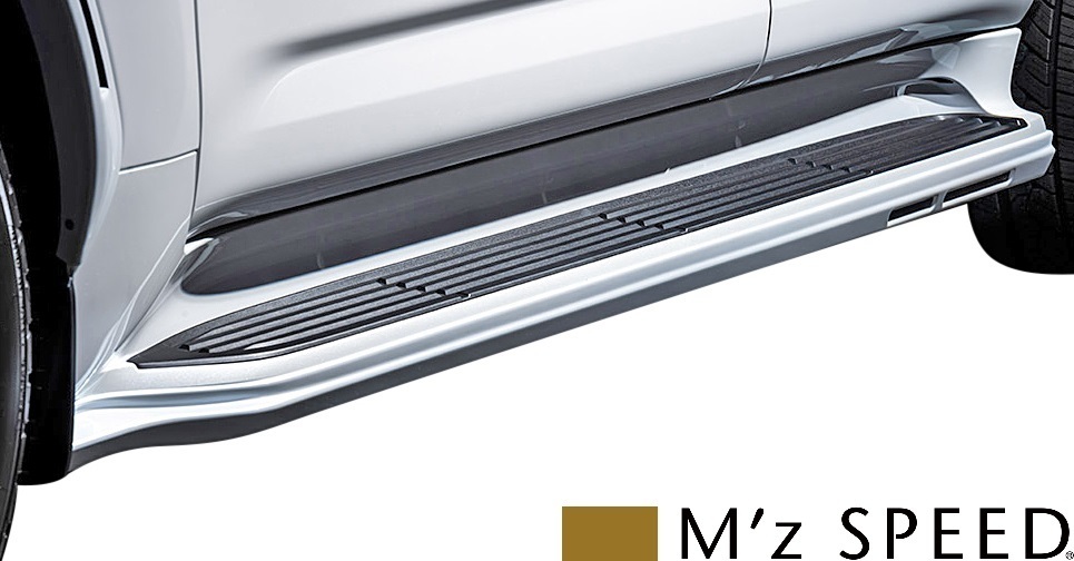 【M's】300系 ランドクルーザー 前期 VJA/FJA300W (2021/8-) M'z SPEED サイドステップ 左右 (ZX用) ランクル エアロ 外装 部品 2312-2110拍卖