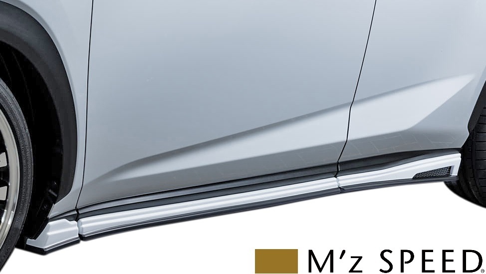 【M’s】LEXUS 10 NX 後期 NX300 NX300h (2017/9-) M'z SPEED サイドステップ LR FRP 未塗装 エムズスピード エアロ パーツ 2361-2131拍卖