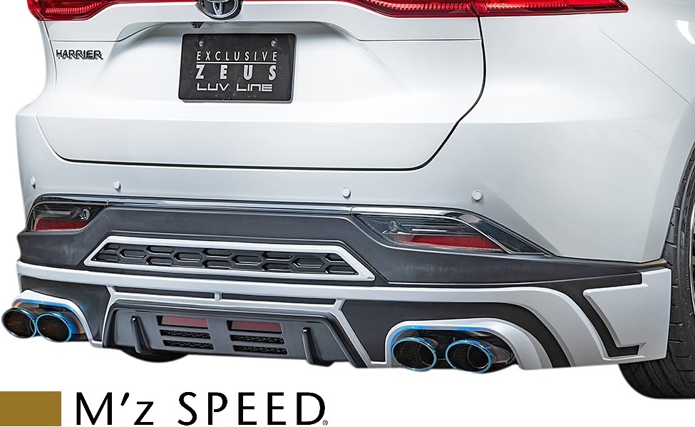 【M’s】トヨタ 80系 ハリアー 2.5HV 2WD MZ93 (2020.6-) M'z SPEED チタンカラーテール マフラー エムズスピード 2294-0245-02拍卖