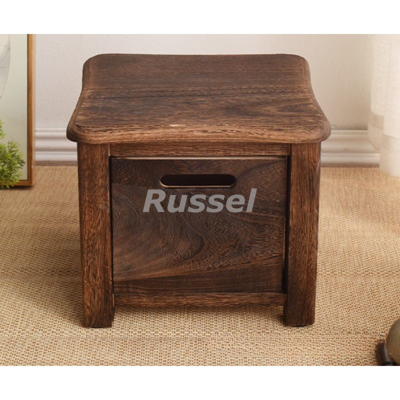 スツール 収納付き ヴィンテージ調 おしゃれ かわいい インテリア 北欧 椅子 チェスト 引き出し サイドテーブル オットマン ナチュラル拍卖