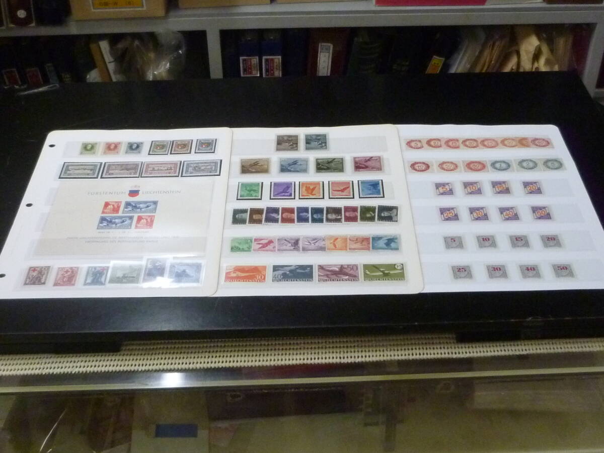 24L M №1-2 リヒテンシュタイン切手 1920-60年 SC#B1-21の内・C1-37の内・J1-28 計78種+小型シート 未使用LH~OH 【SC評価 $632】拍卖
