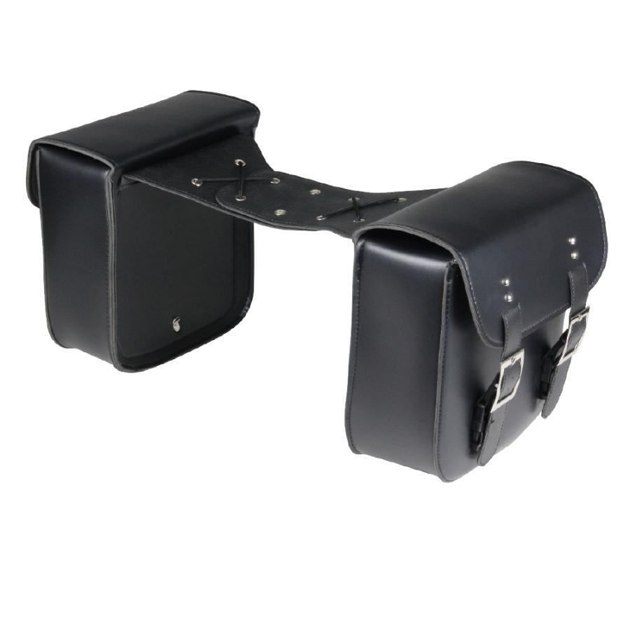 バイク 25L収納力可能 サドルバッグ サイドバッグ PCVレザー バイクパーツセンター拍卖