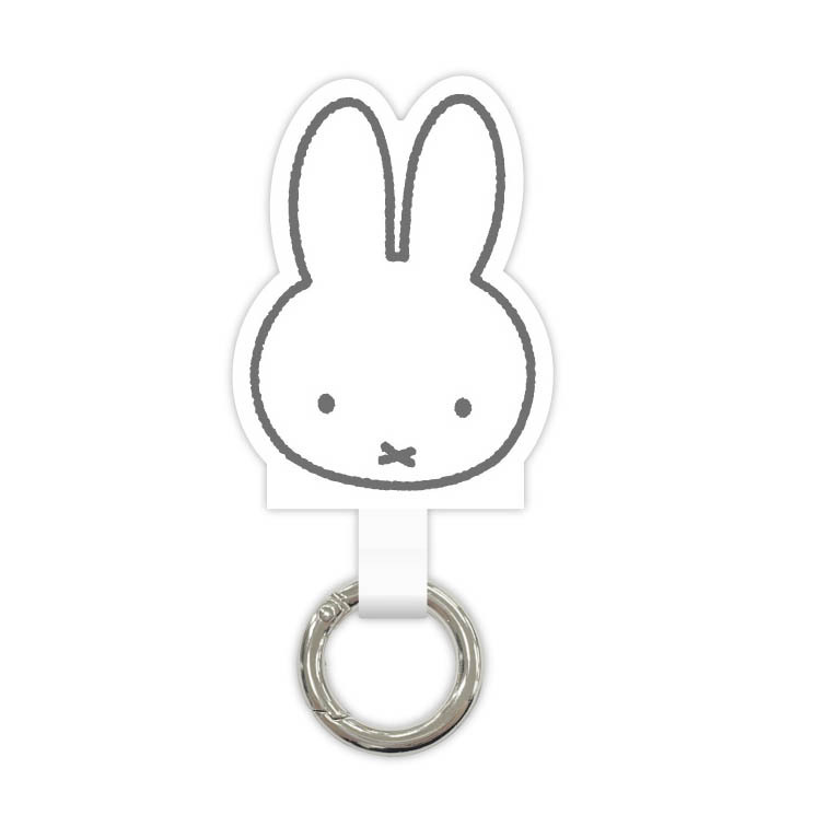 スマートフォン スマホリング ミッフィー ミッフィー マルチリングプラス 落下防止 かわいい 可愛い おしゃれ オシャレ キャラ拍卖