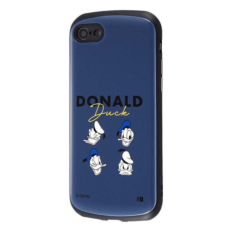 iPhone SE 第3世代 第2世代 8 7 ケース ディズニー ドナルドダック_フェイス カバー MiA カメラ周り保護 かわいい 可愛い オシャレ キャラ拍卖
