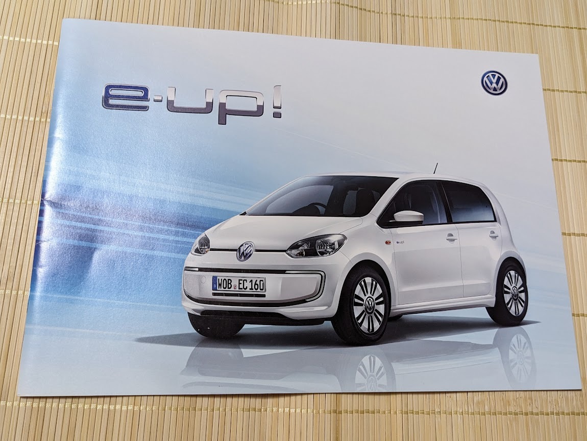 ☆絶版車カタログ VW eーup! 2019~2020拍卖