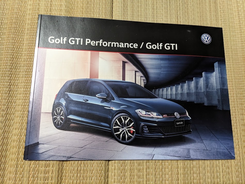 ☆絶版車カタログ VW ゴルフⅦGTIパフォーマンス 2012~2020拍卖