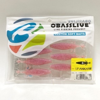 OBASSLIVE/オーバスライブ I.F ANKAR 3inch アイエフアンカー 3インチ/カラー:#if3-01 SAKURAエビ【85210-007】拍卖