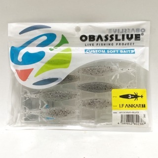 OBASSLIVE/オーバスライブ I.F ANKAR 3inch アイエフアンカー 3インチ/カラー:#if3-08 シルバーキュバス【85208-007】拍卖