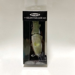 deps/デプス NEW SILENTKILLER 145 ニュー サイレンキラー/カラー:NSK145#04ゴーストアユ【85221-007】拍卖
