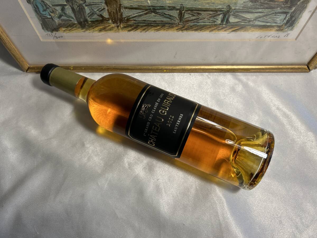 希少 ラスト1本 バックヴィンテージ 甘い誘惑 ビオロジック シャトー・ギロー 2012ソーテルヌ第1級 有機認証 極甘口 貴腐ワイン拍卖