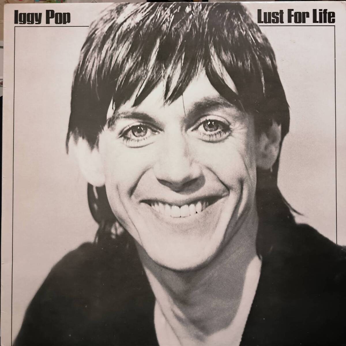 英VIRGIN盤LPマト両1U-1!Iggy Pop / Lust For Life 1990年 OVED278 イギー・ポップ 欲情David Bowieトレインスポッティング Trainspotting拍卖