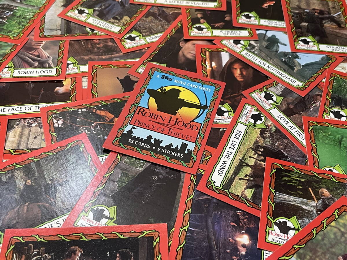 ☆1990年代/ロビンフッド/トレカ全種セット/即決ビンテージ/映画/Robin Hood/Trading Card set(90s) MO-278拍卖