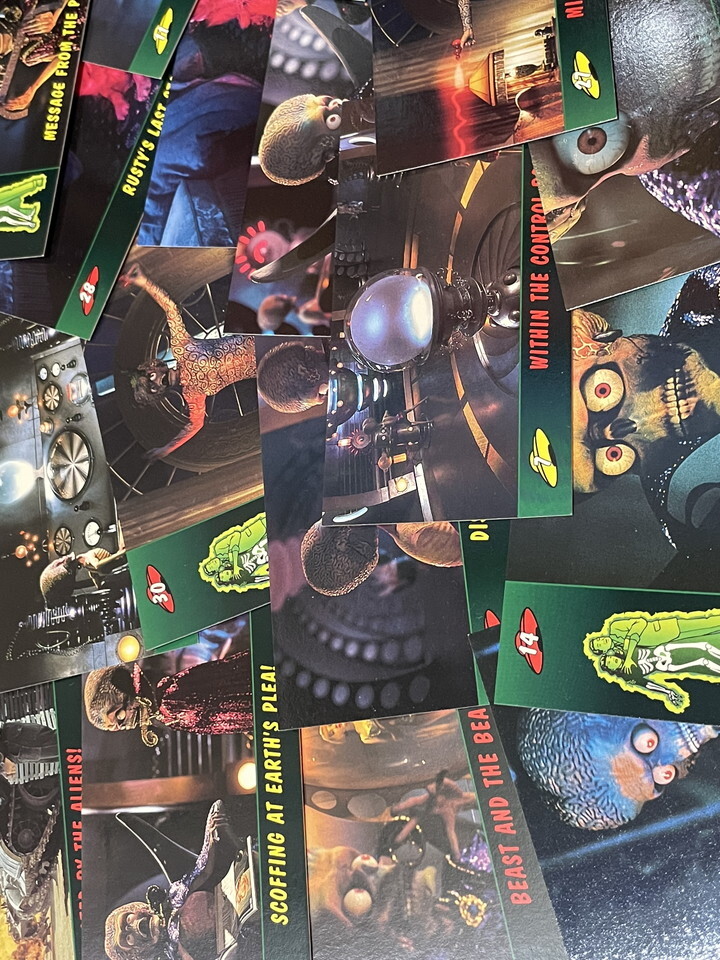 ☆1990年代/マーズアタック/トレカ全種セット/即決ビンテージ/映画/Mars Attacks!/Trading Card set(90s) MO-283拍卖