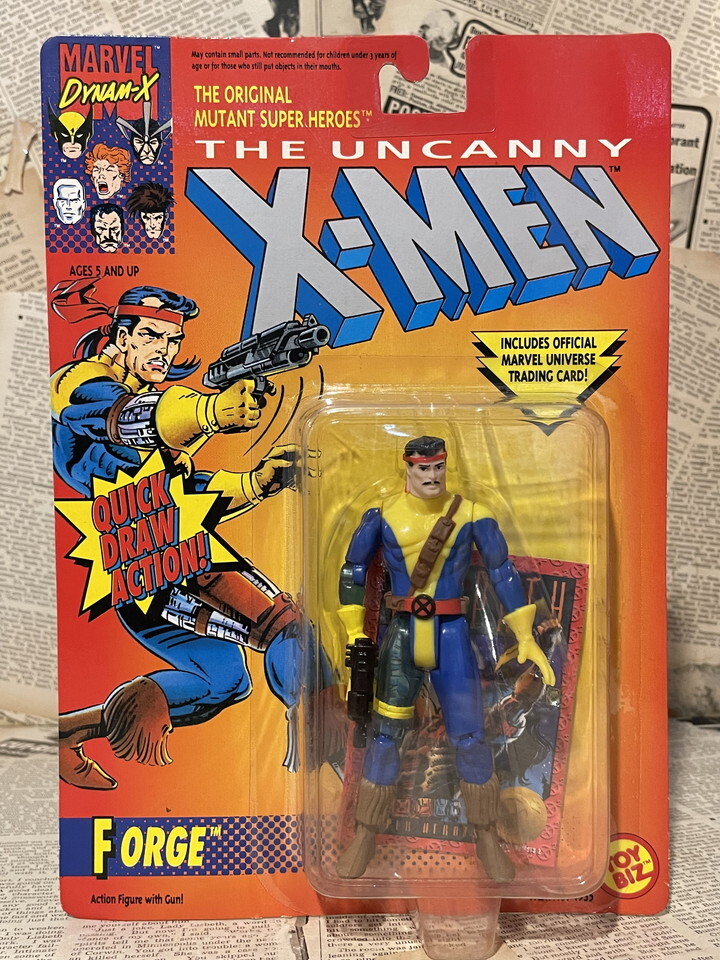 ☆1990年代/Xメン/エックスメン/アクションフィギュア/即決ビンテージTOYBIZ/X-Men/Action Figure(Forge/MOC) MA-326拍卖