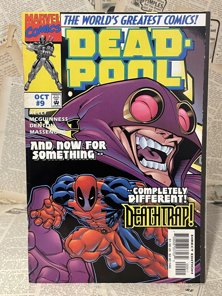 ☆1990年代/デッドプール/コミック/アメコミ/即決ビンテージ/マーベル/MARVEL/Deadpool/Comic(90s/#9)拍卖