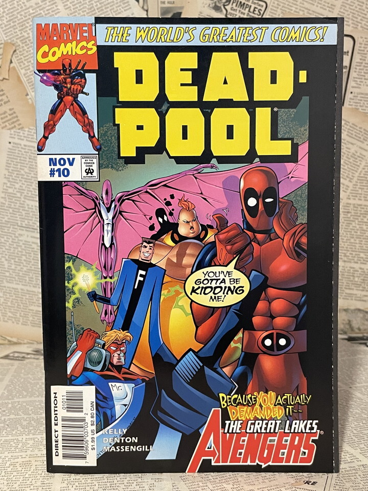 ☆1990年代/デッドプール/コミック/アメコミ/即決ビンテージ/マーベル/MARVEL/Deadpool/Comic(90s/#10)拍卖