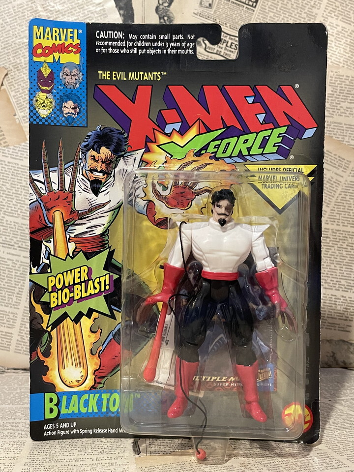 ☆1990年代/Xメン/エックスメン/アクションフィギュア/即決ビンテージTOYBIZ/X-Men/Action Figure(Black Tom/MOC) MA-365拍卖
