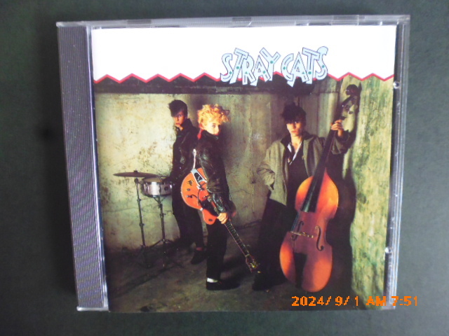 ストレイキャッツ・Straycats /ブライアン・セッツアー・Brian Setzer 初期の1981年録音 開封済中古CD Arista Records拍卖