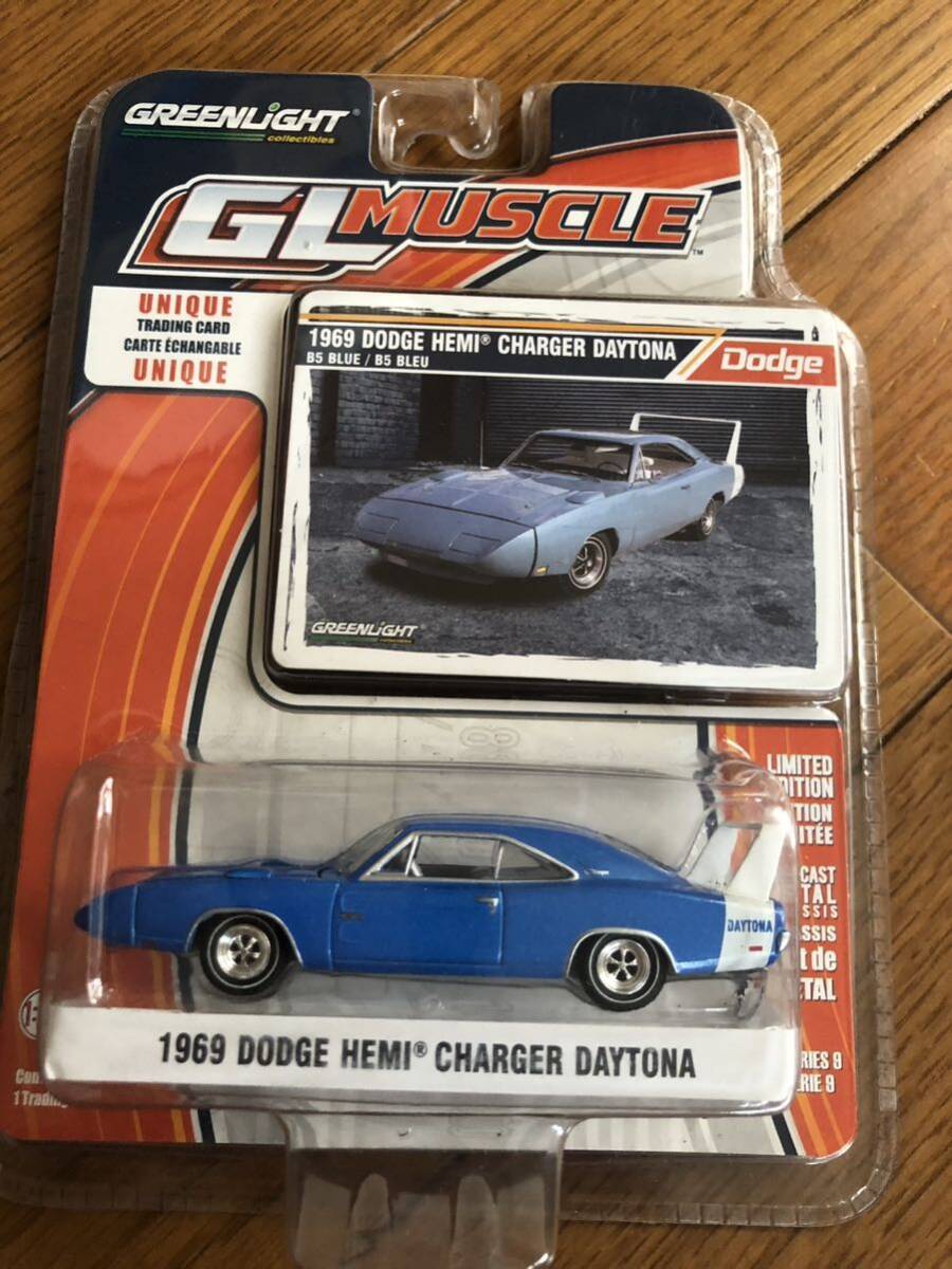 グリーンライト GREENLIGHT GL MUSCLE 1969 DODGE HEMI CHARGER DAYTONA 拍卖
