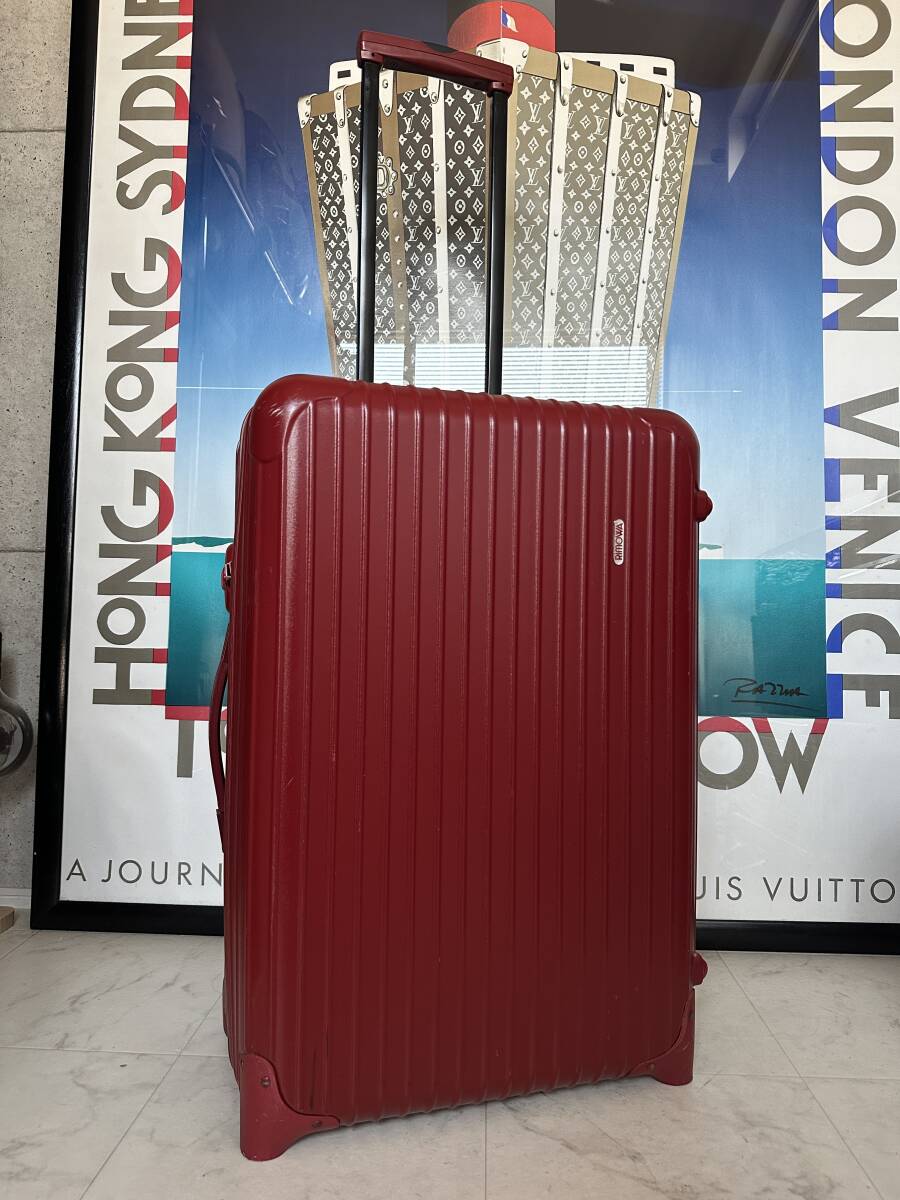 【即決/即納】RIMOWA リモワ SALSA サルサ スーツケース レッド 赤 ダイアルロック 855.63 63L 拍卖