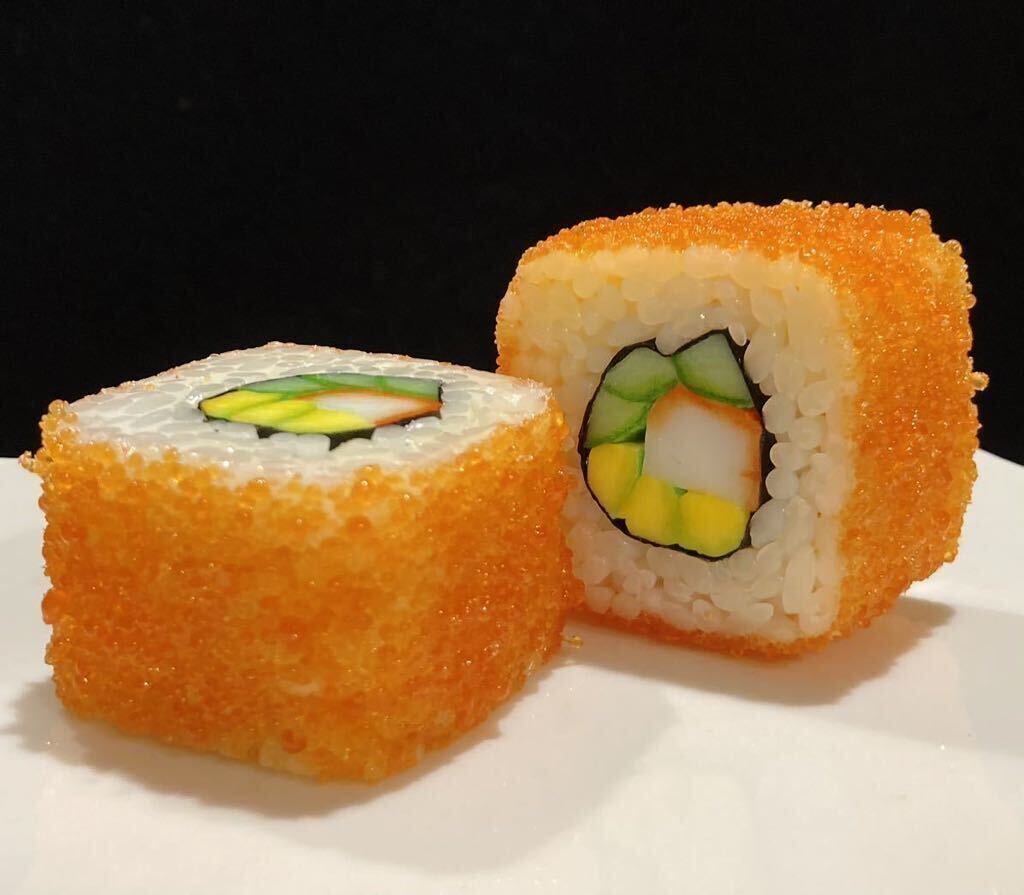 食品サンプル カリフォルニア巻き トビコ拍卖