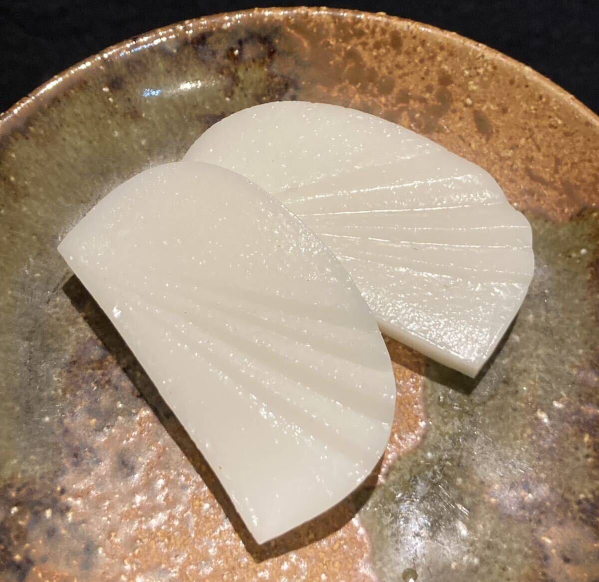 食品サンプル 白かまぼこ 日の出切り拍卖