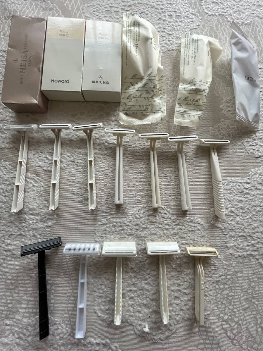 自宅保管品・シェーバー・ひげそり・新品6個、開封済み12個・まとめて18個・150円拍卖