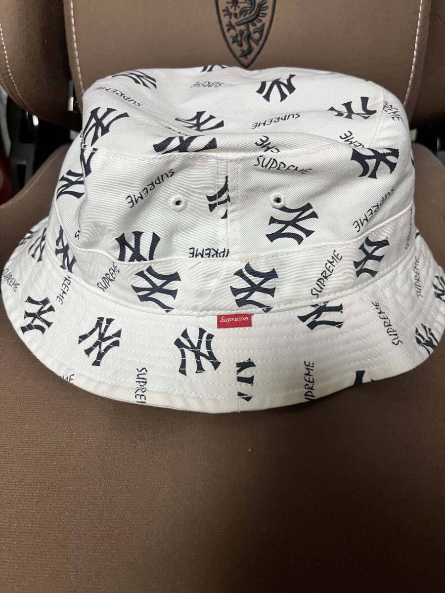 Supreme × New York Yankees 47 Brand Crusher M/L 2015SS シュプリーム ヤンキース ハット クラッシャー バケットハット hat拍卖
