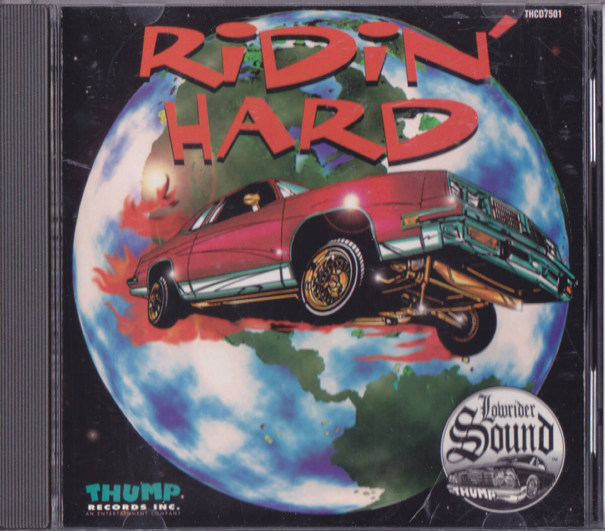 RIDIN' HARD - THE LOWRIDER SOUND /US カット盤/中古CD!!72881拍卖