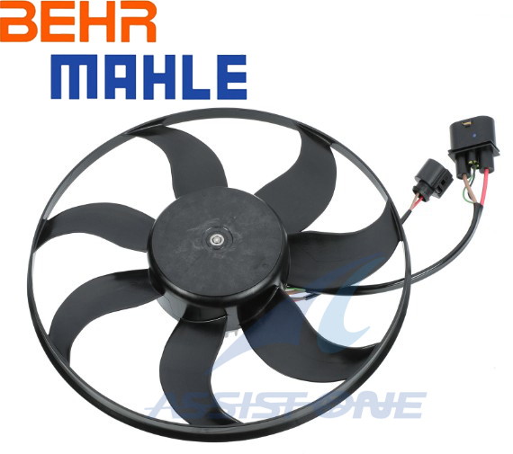 MAHLE BEHR製 VW ジェッタ 1K パサート 3C シロッコ 13 ティグアン 5N トゥーラン 1T ラジエター電動ファン 電動ファン 1KM959455G拍卖