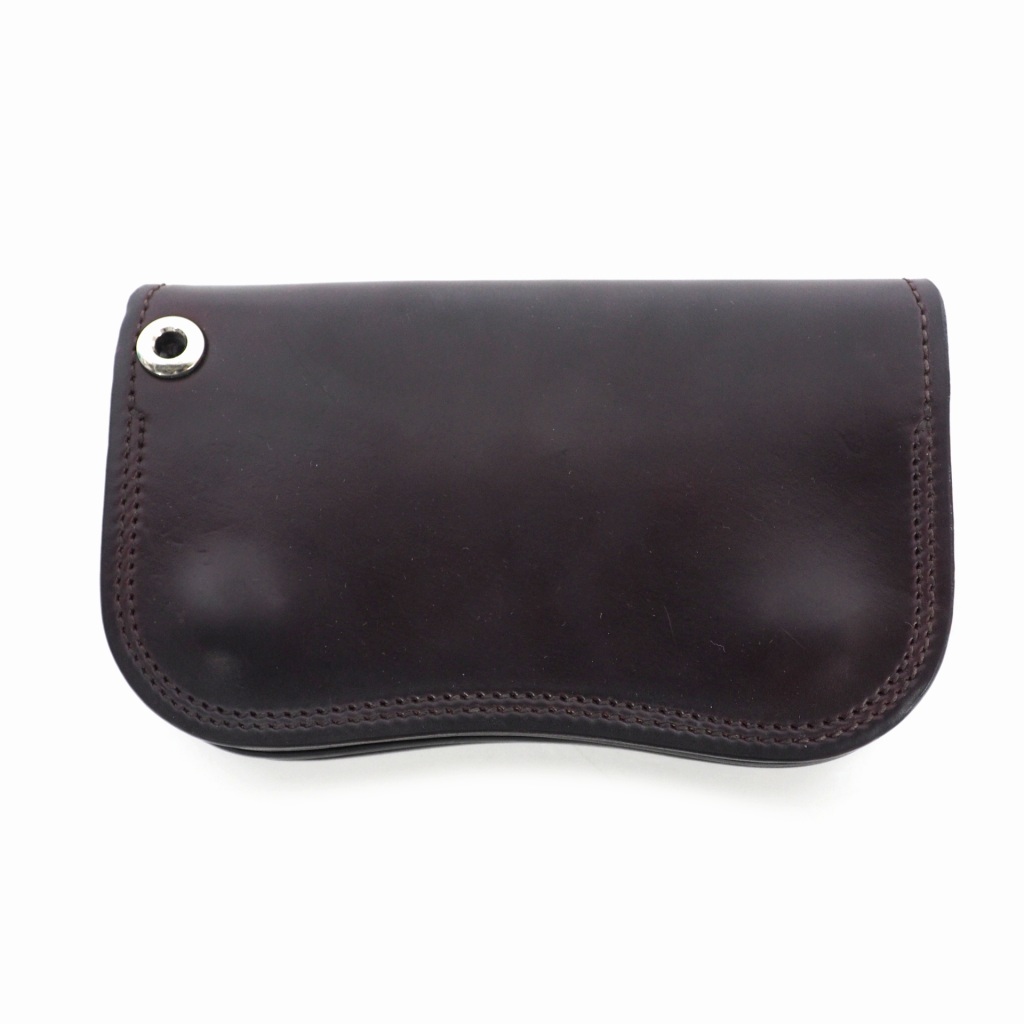ラストクロップス LAST CROPS BLISTER M ブリスターM フルコードバン 2つ折り財布 ウォレット ダークブラウン 茶 メンズ拍卖