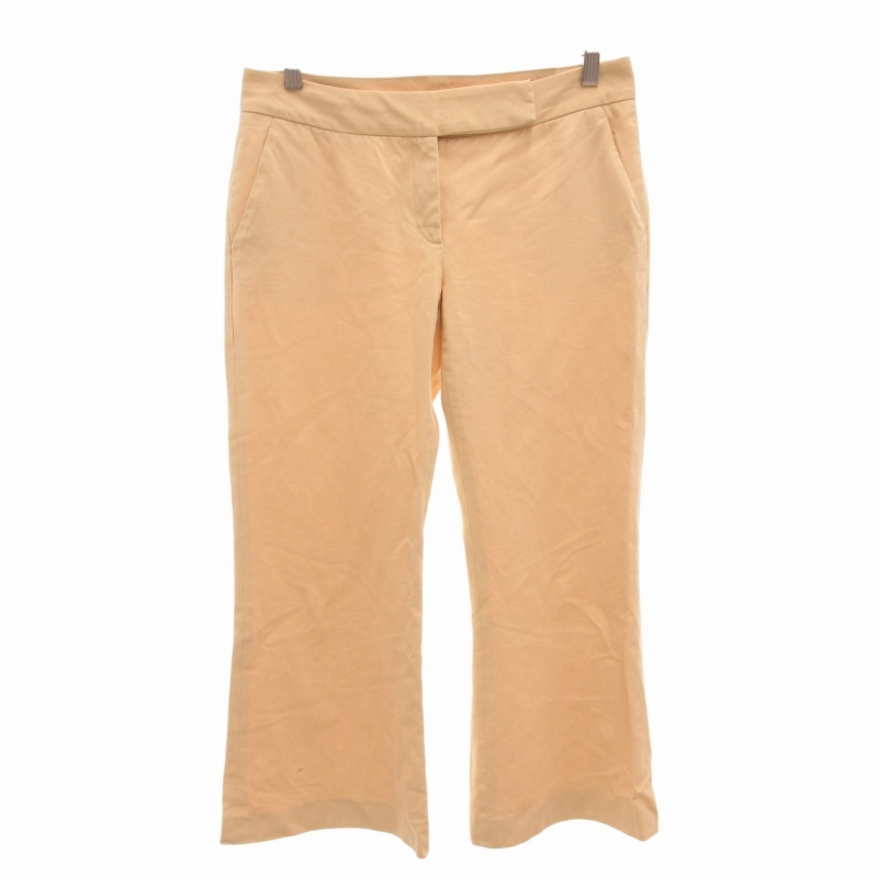 セオリー Theory フレアパンツ スラックス 4 L 黄 イエロー ■GY09 /FT 0919 レディース拍卖